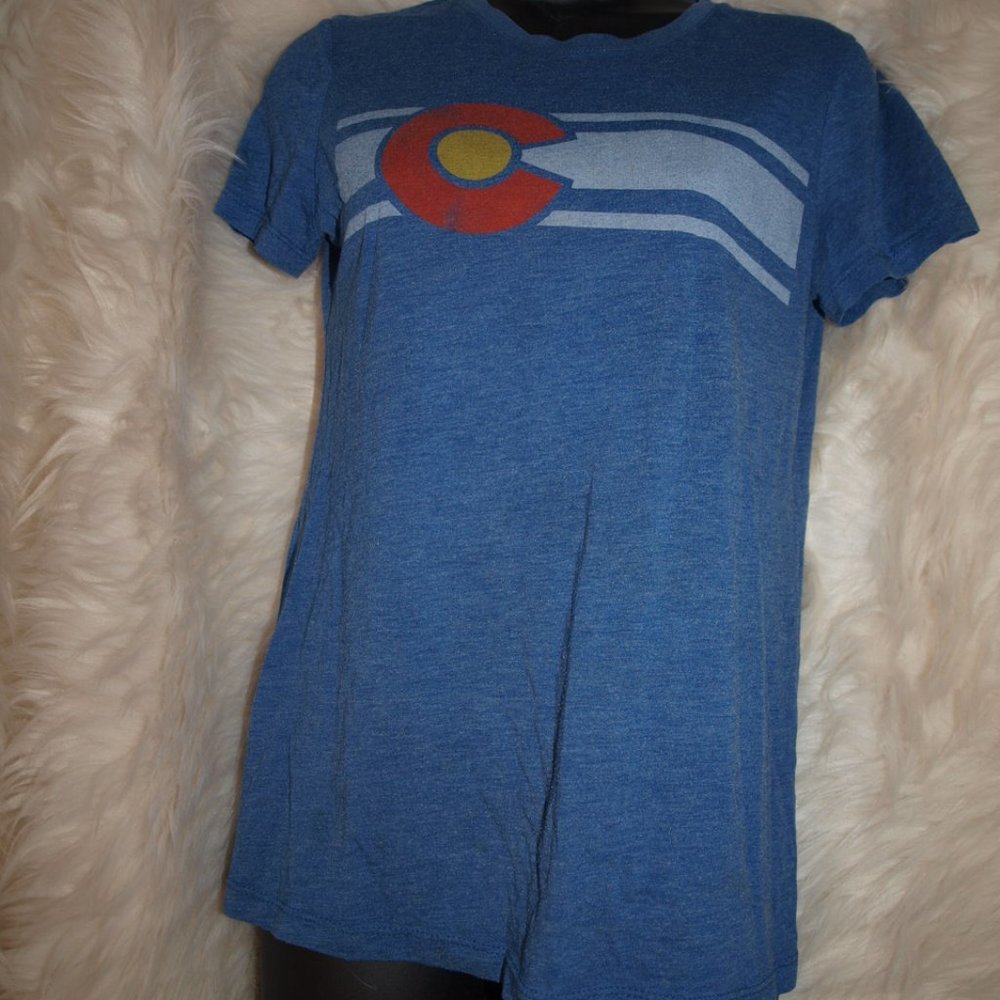 Blue COLORADO T-SHIRT USED SIZE M
